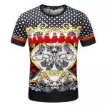 t-shirt versace pas cher cotton snow point